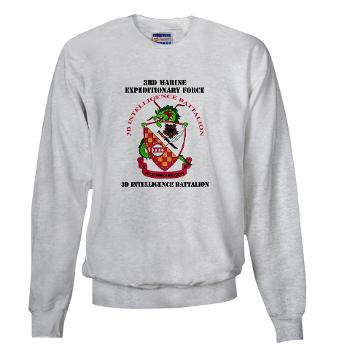 3IB - A01 - 03 - 3rd Intelligence Battalion with Text - Sweatshirt - Click Image to Close
